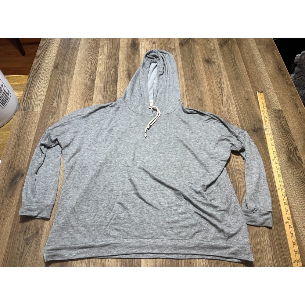 Tresics Hoodie, Women's Size Large, Gray, Long Sleeve, Drawstring